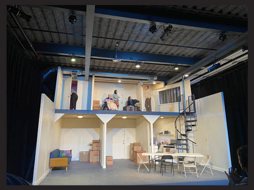Set Design <i>ONCE</i> Wilbury Theatre Group 2024